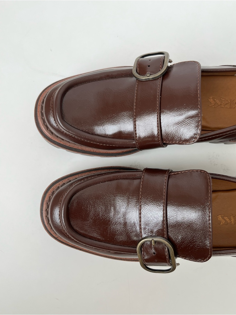 Korks by Kork Ease Vara Platform Loafers Brown NEW 6.5 - Picture 8 of 12